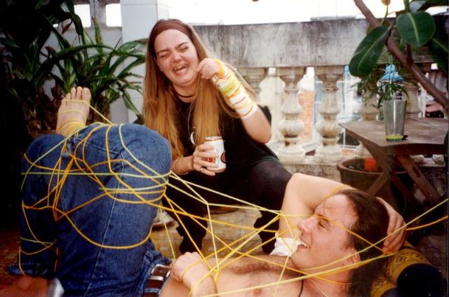 Bruce as the pre x-mas tree.jpg