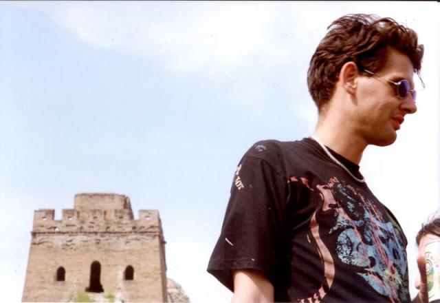 having a beer and a boogie on the Wall.jpg